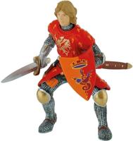 Bullyland Prins met zwaard rood (80786) - thumbnail