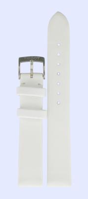Horlogeband Tissot T603026948 Leder/Kunststof Wit 15mm