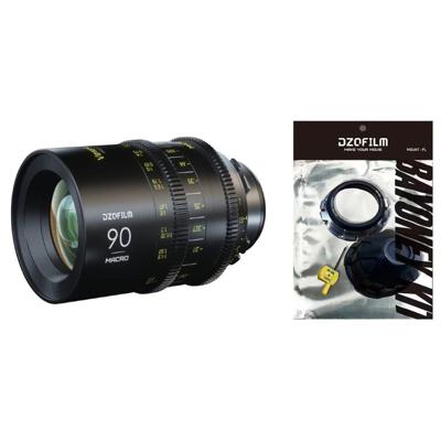 DZOFilm Vespid Prime FF Macro 90mm T/2.8 PL mount (metric) + EF mount tool kit
