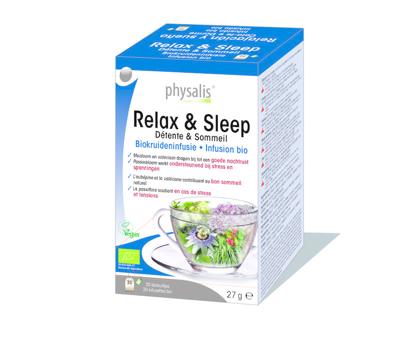 Physalis Biokruideninfusie Relax & Sleep Thee 20Stuks