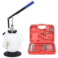 VidaXL Transmissievloeistofvuller automatisch met gereedschapsset 7,5l - thumbnail