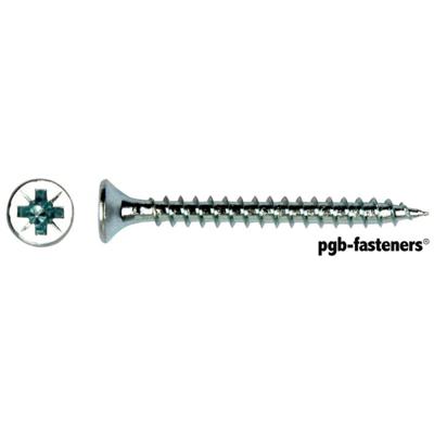 pgb-Europe PGB-FASTENERS | Spaanplaatschroef VK-Z Ø 4,50x50 Zn | 200 st PGWVZV001004500503
