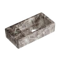 Best Design Fontein Allure 36x18x9 cm Links Marmer Bruin - thumbnail