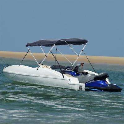 VidaXL Biminitop 4 bogen met zijwanden 243x(200-213)x137 cm