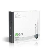 Coaxkabel | RG59U | 25,0 m | Wit