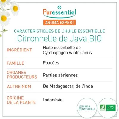 Puressentiel Eo Citronel Jav Bio Exp. 10ml