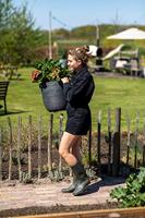 Capi plantenbak waste rib laag elegant 46x58 cm grijs - thumbnail