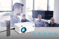 Technaxx Beamer TX-113 LED Helderheid: 1800 ANSI-lumen 800 x 480 WXGA 2000 : 1 Wit - thumbnail