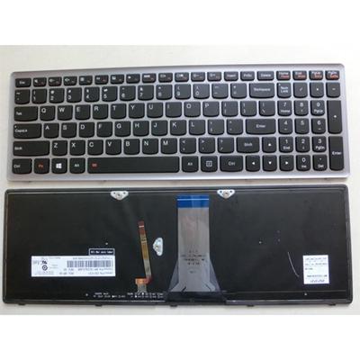 Notebook keyboard for Lenovo IdeaPad G500S G505S S500 Z510 Flex 15 silver frame backlit Notebook keyboard for Lenovo IdeaPad G500S G505S S500 Z510 Flex 15 silver frame backlit