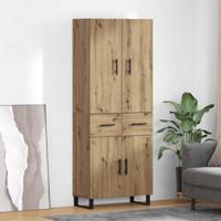 Hoge kast met lade 2 pcs Artisan Eiken 69,5 x 34 x 180 cm - thumbnail