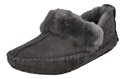 Warmbat Pantoffels Barrine BAR341085 Donker Grijs-41 maat 41