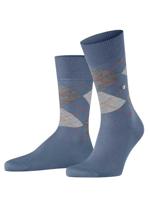 Burlington Manchester Katoenen Heren Sokken - Biologisch katoenen heren kousen met ruit print - 46 - Blauw - 46 - 46 - 46 - 46 - 46 - 46 - 46 - thumbnail