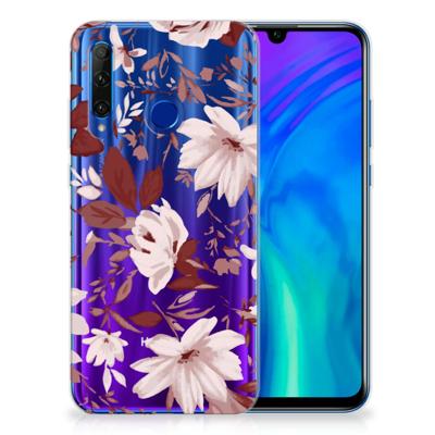 Smartphone hoesje Honor 20 Lite Watercolor Flowers