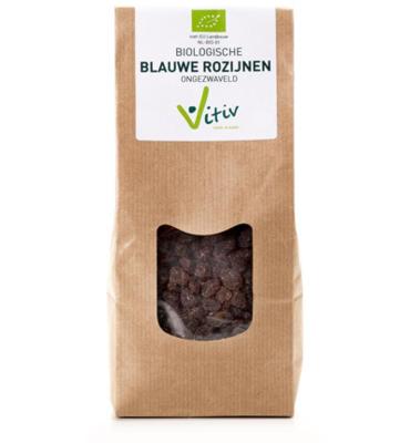 Vitiv Blauwe rozijnen klein bio 250 Gram