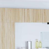 Hangkast met plank Riga 2 pcs Sonoma Eik en Wit 30 x 31 x 40 cm - thumbnail