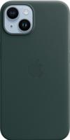 Apple Leather MagSafe Case iPhone 14 Forest Green - thumbnail