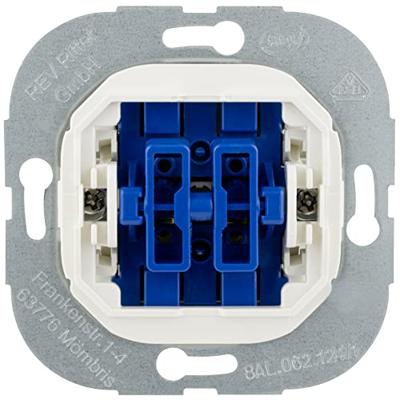 REV 0299350006 Jaloezie-schakelaar Inzetstuk Technik Wit, Blauw 1 stuk(s) - thumbnail
