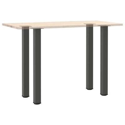 Bartafelpoten 4 st 100-102 cm staal antraciet - thumbnail