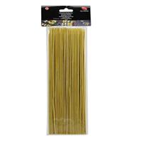 Sateprikkers houten lengte 25cm zakje 100 stuks - thumbnail