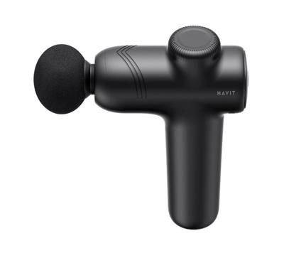 Havit Masaer rczny pistoletowy MG1508 stimulator Universeel Zwart