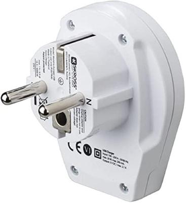 Hama Reisadapter World To Europe USB Voor 2- En 3-polige Apparaten 1x USB