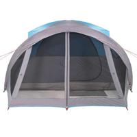 Tunneltent 6-persoons waterdicht blauw - thumbnail