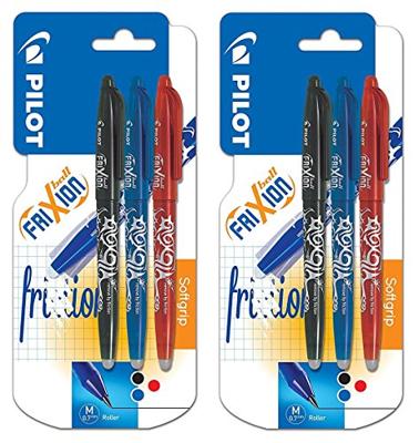 Rollerpen pilot frixion bl-fr7 m 3st assorti