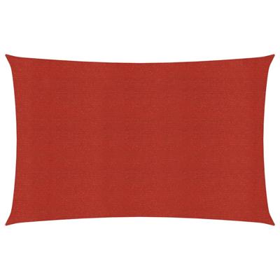 Zonnezeil 160 g/m 3x4,5 m HDPE rood Zonnezeil 160 g/m 3x4,5 m HDPE rood