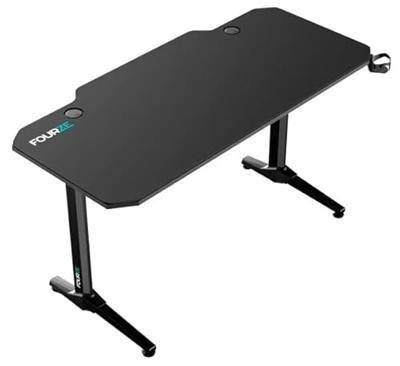 Fourze D1400 gaming desk zwart