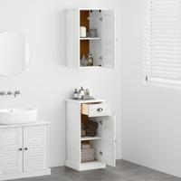 Badkamermeubelset VIGO 2 pcs Bruin en wit 37 x 34 x 80 cm - thumbnail