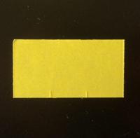 Etiket 3719 geel permanent 25.000 - thumbnail