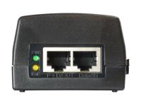 LevelOne POI-3010 PoE-adapter snel ethernet, Gigabit Ethernet 52 V/GE PoE-injectoradapter POI-301/30W PoE/zwart - thumbnail