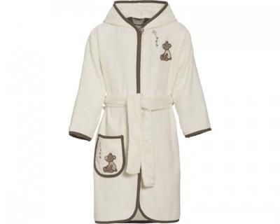 Playshoes badjas beer beige junior maat 98/104 Playshoes badjas beer beige junior maat 98/104