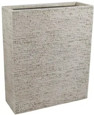 Mcollections Terrasafscheiding Plantenbak Utah - 80 x 30 x 92 cm - Clayfibre - Desert