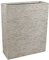 Mcollections Terrasafscheiding Plantenbak Utah - 80 x 30 x 92 cm - Clayfibre - Desert - thumbnail