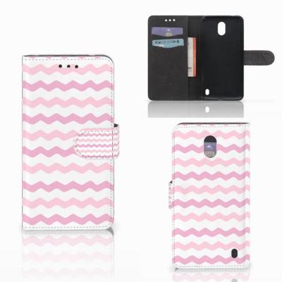Nokia 2 | Telefoon Hoesje | Waves Roze