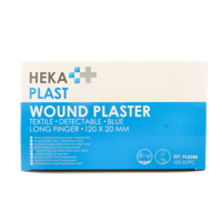 Hekaplast Vingerpleister detectable 120 x 20 haccp elastisch 100 Stuks - thumbnail