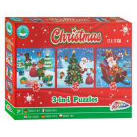 Grafix Kerst 3-in-1 puzzel - thumbnail