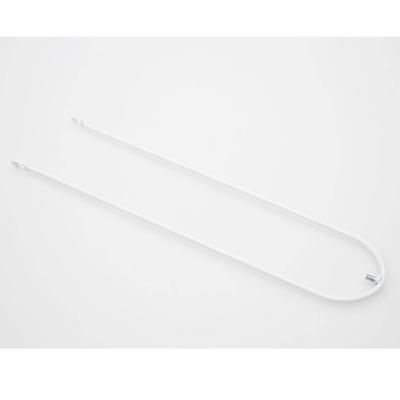 Cortina spatbordstang achter 28 milo snow white