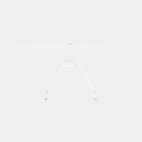 Brabantia hangon droogrek 25 meter white - thumbnail