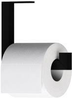 Looox Roll Wood closetrolhouder zwart mat wroll16mz - thumbnail