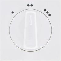 Enzo Kopp hk07 pure mat wit afdekplaat+knop 3-standen schakelaar - 4624080 - thumbnail