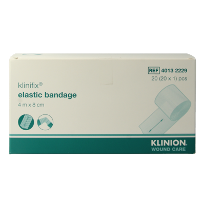 Klinifix Hydrofiel windsel 4m x 8cm 20 Stuks Klinifix Hydrofiel windsel 4m x 8cm 20 Stuks