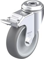 Blickle LKRA-TPA 101G-11-FI Zwenkwiel met rem Wieldiameter: 100 mm Draagvermogen (max.): 110 kg 1 stuk(s) - thumbnail