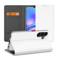 Stand Case Hoesje Samsung Galaxy A05s Wit met Pashouder - thumbnail
