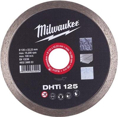 Milwaukee Diamantdoorslijpschijven DHTi DHTi 125 mm 1 st - 4932399553 Milwaukee Diamantdoorslijpschijven DHTi DHTi 125 mm 1 st - 4932399553