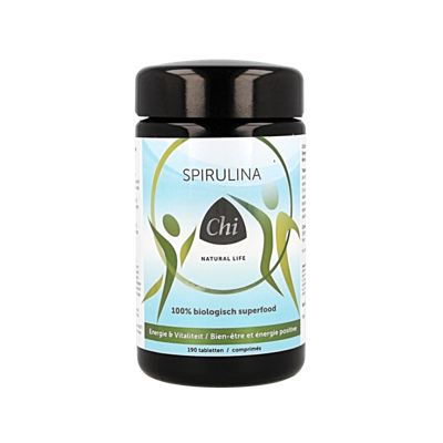 Spirulina 500mg tabletten bio 190 Tabletten