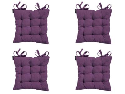 Toscane kussen ca. 46x46 cm Panama purple (4 stuks) Madison - Madison