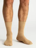 Heren katoenen sokken 1 paar - Naadloze sokken - Zachte kousen - zwart, blauwe, huidskleur - Witte sokken - thumbnail