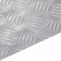 VidaXL Trap tread rechthoekig 2 pcs zilver 50 x 25 cm aluminium - thumbnail